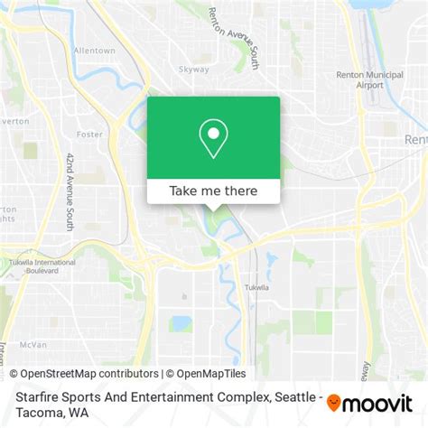 How to get to Starfire Sports And Entertainment Complex in Tukwila by bus?