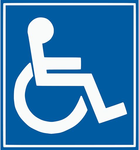 Handicap Accessible Wheelchair · Free vector graphic on Pixabay