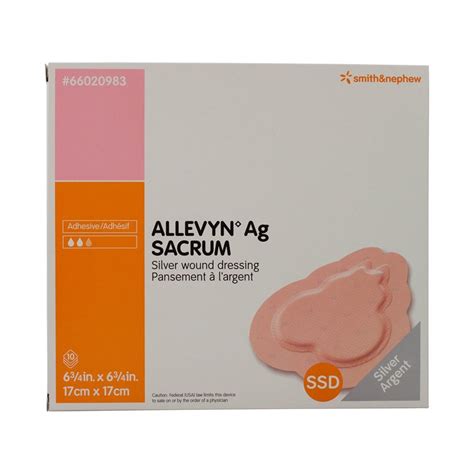 Buy Allevyn Ag Sacrum Silver Wound Dressing at Medical Monks!