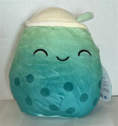 SQUISHMALLOWS KELLYTOY BOBA Tea Squad 8" Jakarria the Blue Boba Tea ...