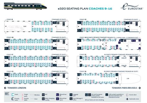 Eurostar Seat Map Numbers | Elcho Table