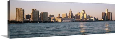 Skyline Detroit MI | Great Big Canvas