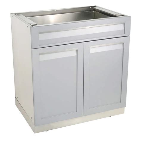 4 Life Outdoor Stainless Steel Drawer Plus 32x35x22.5 in. Outdoor ...