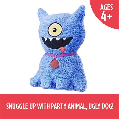 UglyDolls Feature Sounds Ugly Dog, Stuffed Plush Toy that Talks, 9.5 inches tall | Ugly Dolls