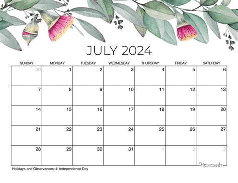 April May June July 2024 Calendar Printable Free - Moon Phases Calendar 2024