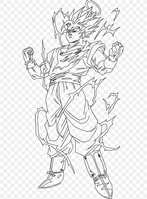 Goku Gohan Vegeta Super Saiya Dragon Ball, PNG, 565x1106px, Goku, Arm, Artwork, Black And White ...