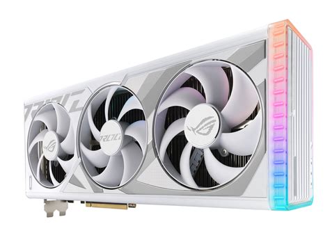 ASUS ROG Strix GeForce RTX 4080 White Edition Gaming Graphics Card (PCIe 4.0, 16GB GDDR6X, HDMI ...