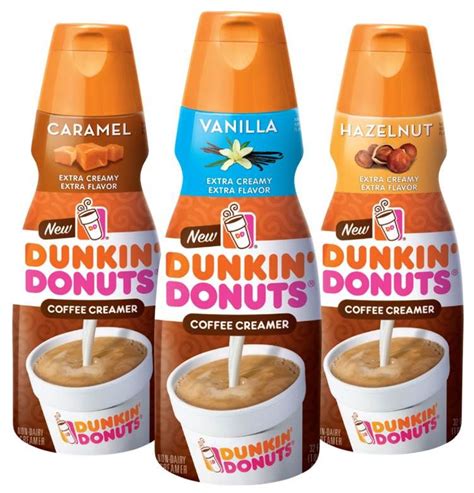 DUNKIN’ DONUTS DEBUTS THREE NEW IN-HOME COFFEE CREAMER FLAVORS | Dunkin ...