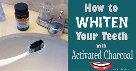 How to Whiten Your Teeth with Activated Charcoal – Baby Gizmo