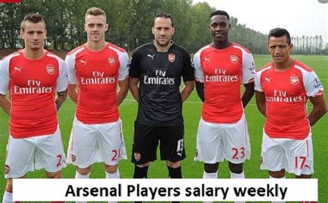 Arsenal Players Salary 2018 per week list, highest Arsenal player wage