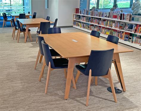 Library Tables for Public, Academic and Research Libraries