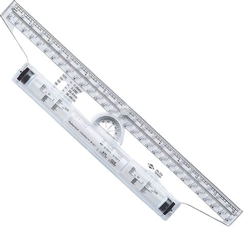 Amazon.com : ALVIN Rolling Parallel Ruler, 12 Inch, Model 312, Multipurpose Imperial and Metric ...