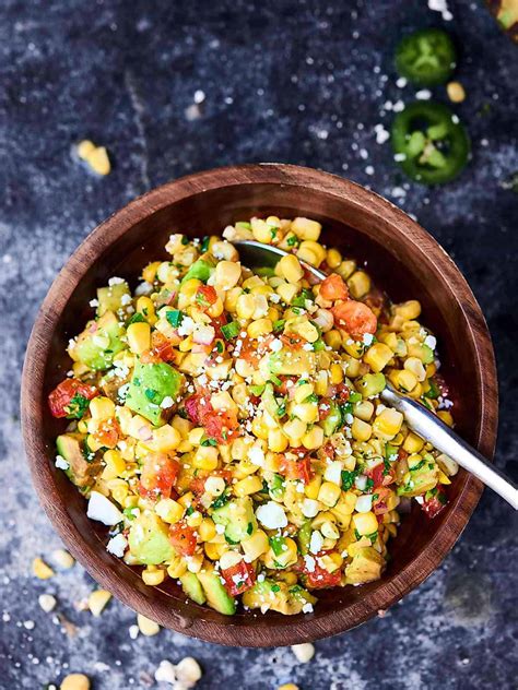 Grilled Corn and Avocado Salsa Recipe - 9-Ingredient Recipe!