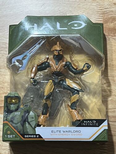 Halo Infinite Series 2 Action Figure - Elite Warlord with Energy Sword ...