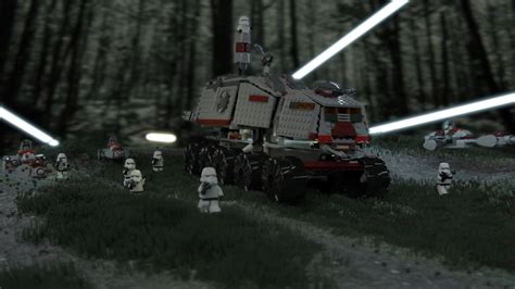 Lego Star Wars battle scene : r/blender