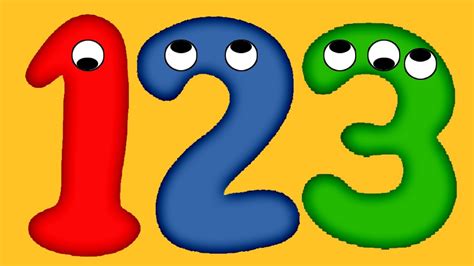 Numbers Songs | 123 numbers song- Teach the Numbers for children in rhymes - YouTube