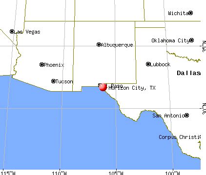 Horizon City, Texas (TX 79927) profile: population, maps, real estate, averages, homes ...