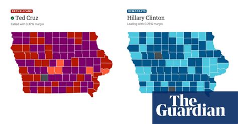 Iowa caucus results: track the votes, county by county | US elections ...