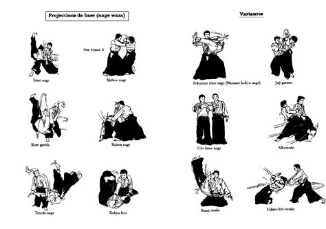 Aikido Techniques List