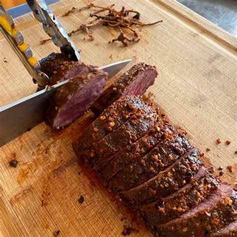 Grilled Venison Backstrap