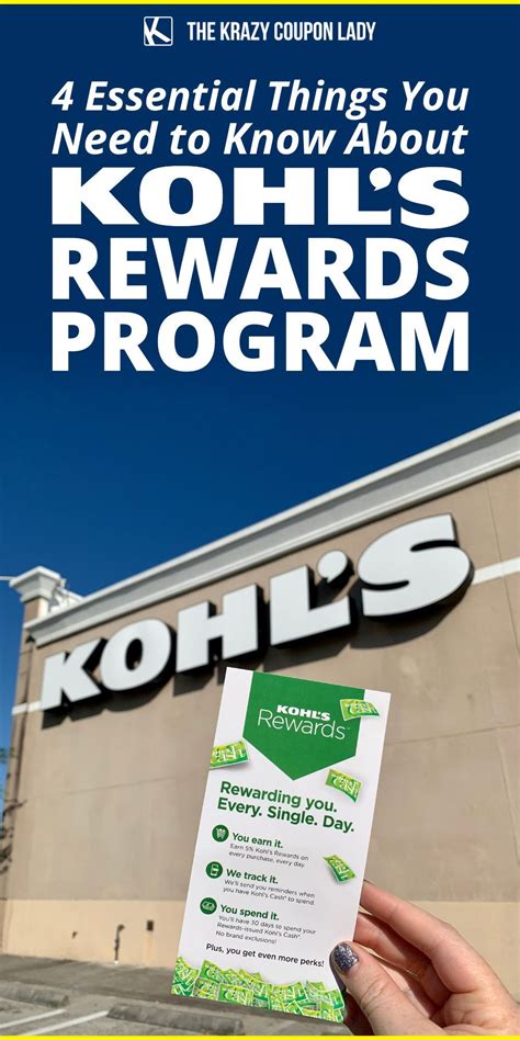 Everything You Need to Know About Kohl's Rewards Program | Rewards program, The krazy coupon ...