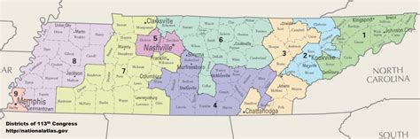 Lebanon Tennessee Map Tennessee S Congressional Districts Wikipedia ...