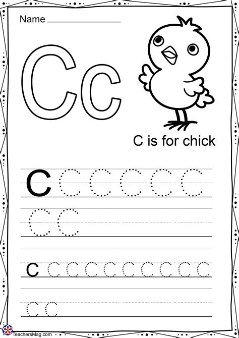 Free Letter C Tracing Worksheets - Infoupdate.org