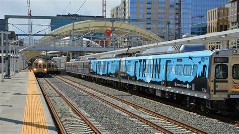 RTD Light Rail | Passenger Train around Denver Metro and Airport