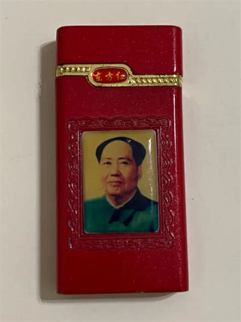 CHAIRMAN MAO TSE-TUNG Musical Cultural Revolution Flip Top Lighter $37. ...