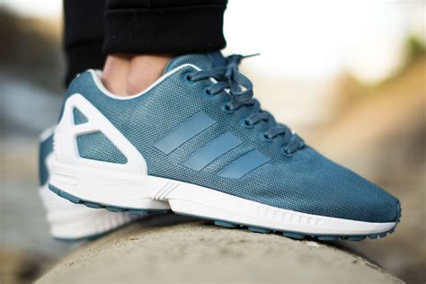 adidas ZX Flux Stonewash Blue - Sneaker Bar Detroit