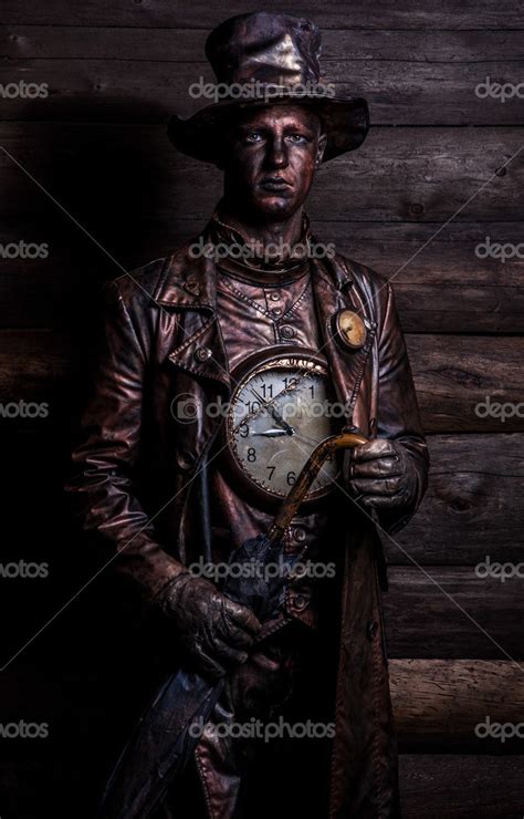 Image of watchmaker in bright fantasy stylization. Fairy tale art photo ...