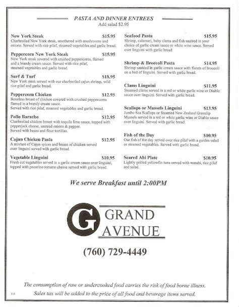 Grand Avenue Bar & Grill: August 2010