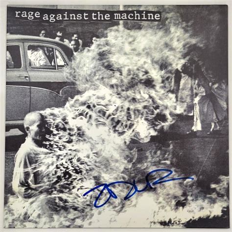 Zack De La Rocha Autographed Signed Rage Against the Machine Album Cover BECKETT - Etsy