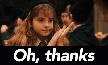 Oh Thanks GIF - OhThanks HarryPotter - Discover & Share GIFs