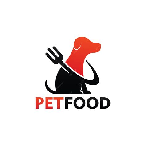 Premium Vector | Pet Food Logo Template Design