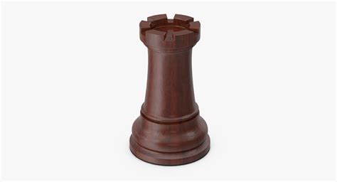 rook chess piece 3d model