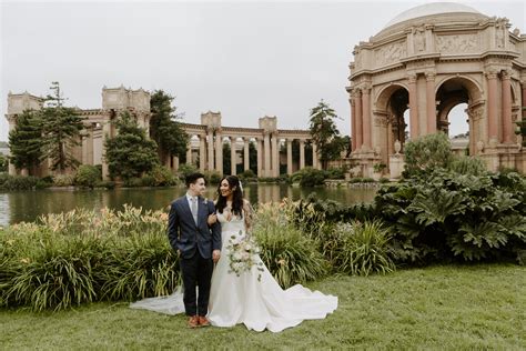 Palace of Fine Arts Wedding - San Francisco Micro Wedding