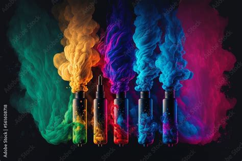 Abstract Colorful Vape Wallpaper. Colorful Background. Created by ...