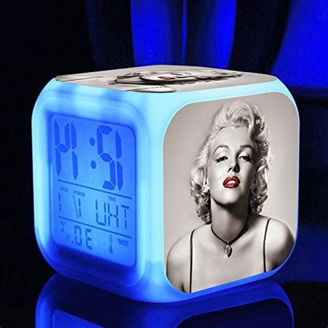 Vintage Classic Marilyn Monroe Digital Alarm Desktop Clock