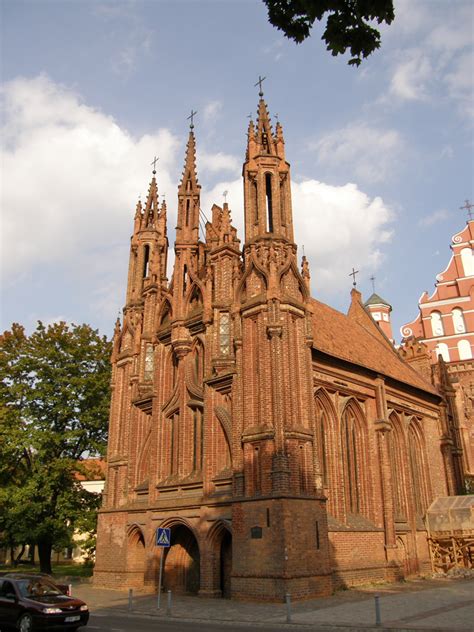 St. Anne's church, Vilnius, Lithuania - Travel Photos by Galen R ...