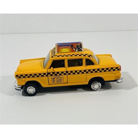 Schylling | Toys | Schylling Yellow Taxi Cab Toy Ny City Diecast Car Statue Of Liberty Kids Toy ...