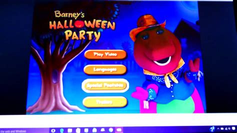 Barney- Barney's Halloween Party - YouTube