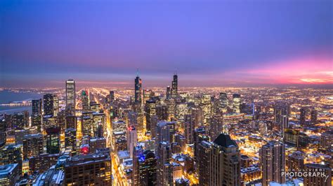 #360WinterSolstice: Sunrise & Sunset from the 360 Chicago Observatory - Nick Ulivieri Photography