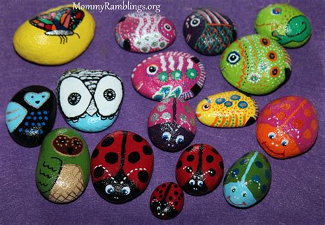 River Rock Painting – Fun Craft Project | Mommy Ramblings