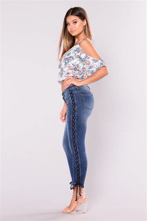 Maverick Side Stitch Jeans - Medium | Fashion Nova, Jeans | Fashion Nova