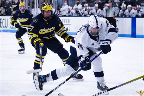 No. 19 Penn State Men's Hockey Swept By No. 2 Michigan In 6-2 Loss ...