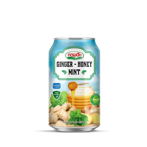 Ginger Honey Lemon Juice Drink 330ml (Packing: 24 Can/ Carton)