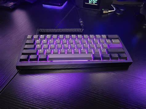 Wooting 60HE in a Blade60 with Purploch keycaps : r/MechanicalKeyboards