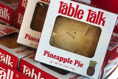 Table Talk's 3 for $1 Pie-of-the-Day: PINEAPPLE