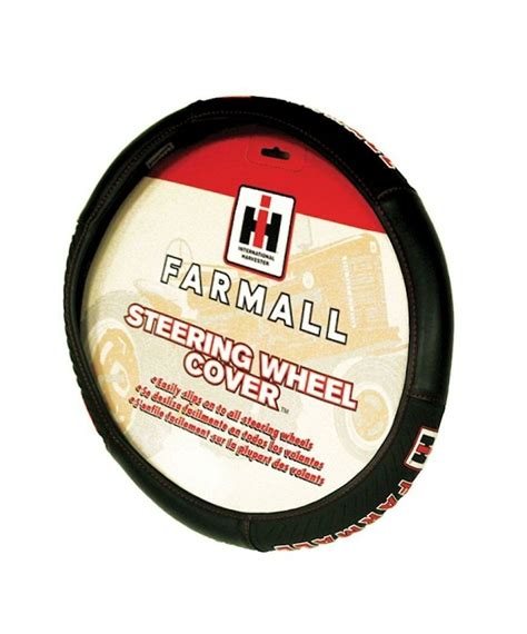 International harvester tractor farmall steering wheel cover leather g – dieselpowerplusstore